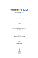 Tedribü'r - Ravi -Hadis Usulü 1. Cilt
